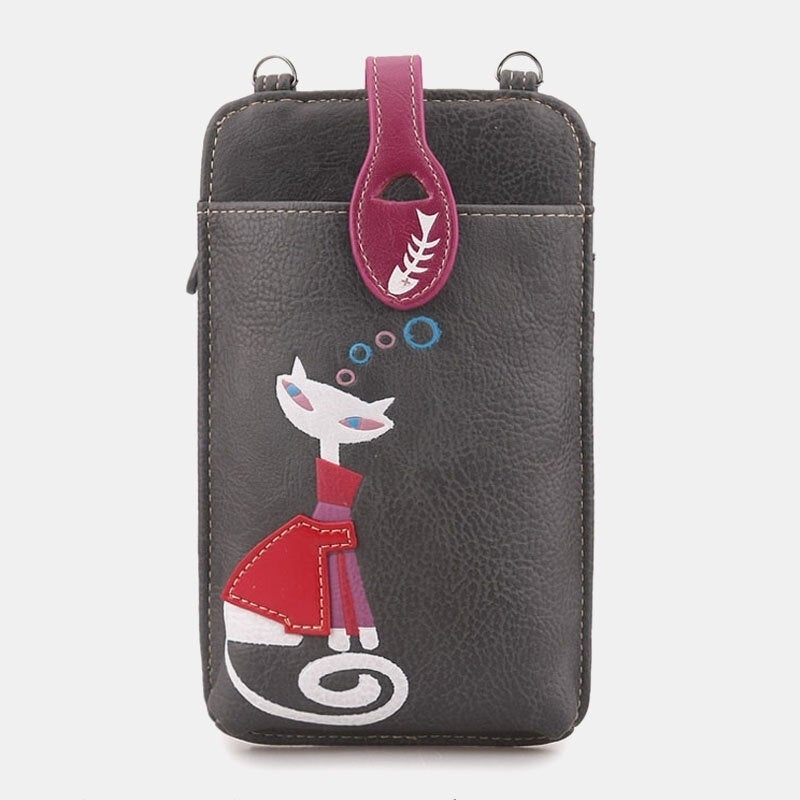 Women Casual Fashion Beauty Cat Pattern Crossbody Bag Shoulder Bag For Outdoor DTTT Image 4