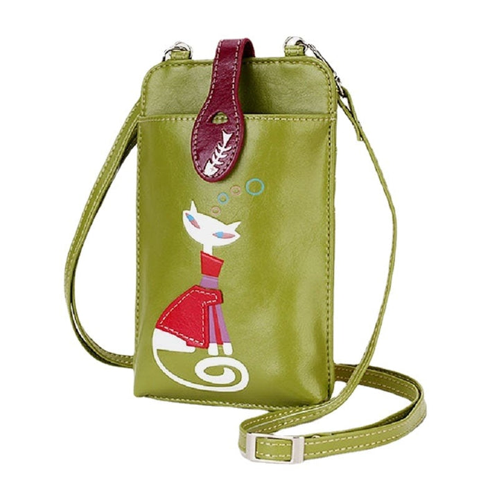 Women Casual Fashion Beauty Cat Pattern Crossbody Bag Shoulder Bag For Outdoor DTTT Image 1