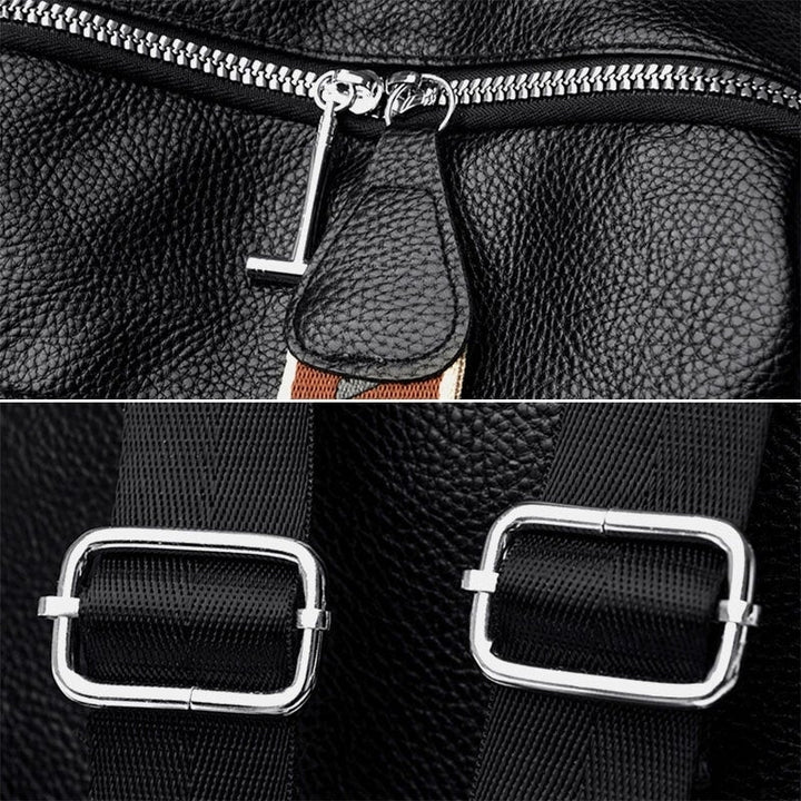 Women Multi-pocket Large Capacity Waterproof Detachable Shoulder Strap Bag Handbag Image 4