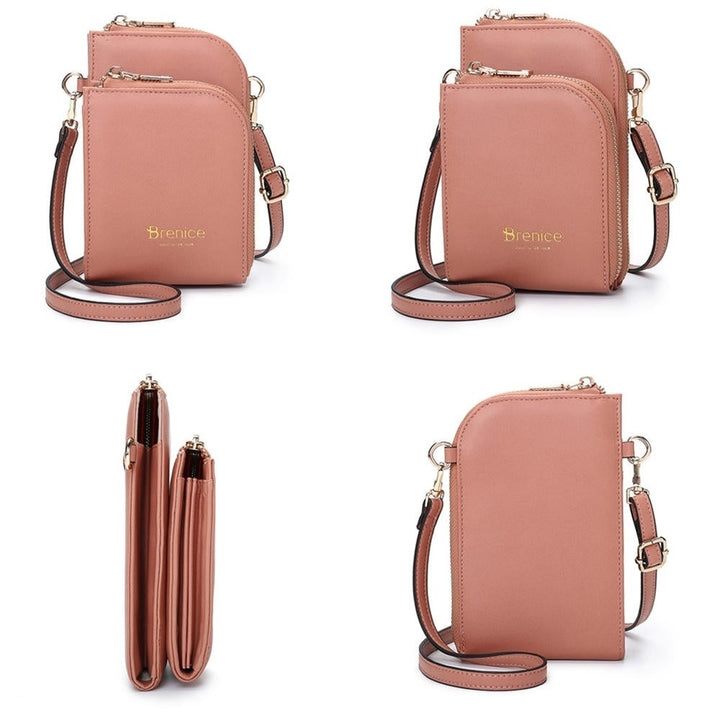 Women Multi-Slot Comestic Crossbody Bag Mini Phone Bag DTTT Image 2