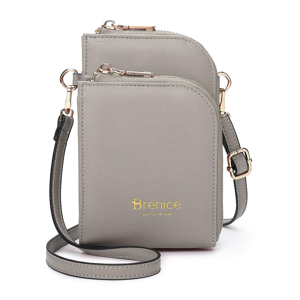 Women Multi-Slot Comestic Crossbody Bag Mini Phone Bag DTTT Image 7