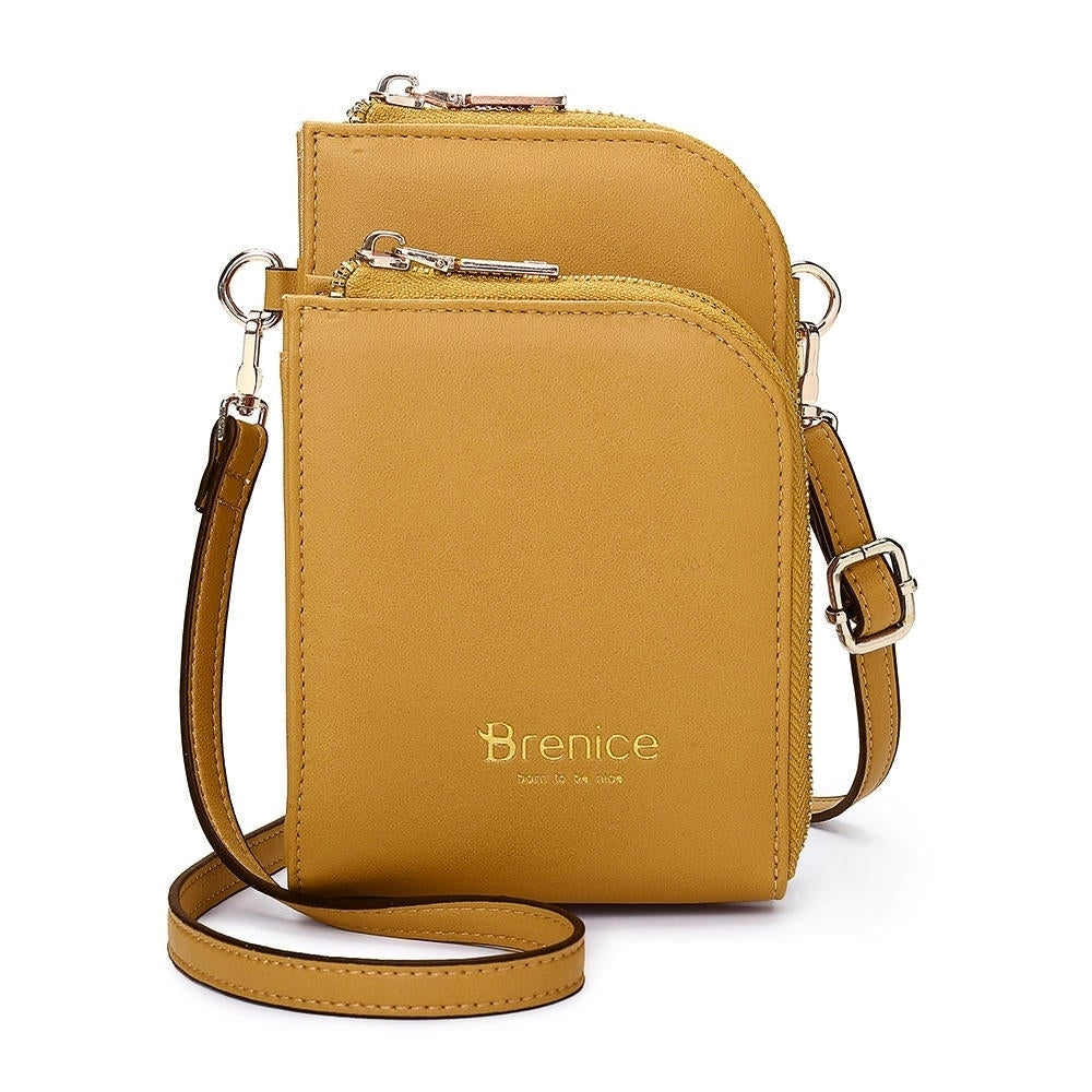 Women Multi-Slot Comestic Crossbody Bag Mini Phone Bag DTTT Image 8