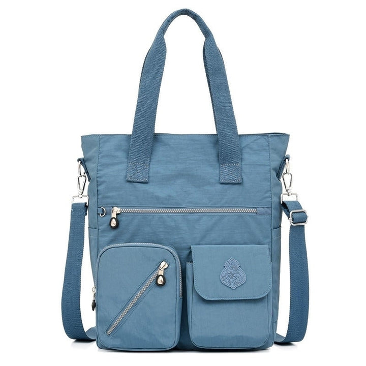 women large capacity nylon handbag crossbody bag for outdoor shopping Image 1