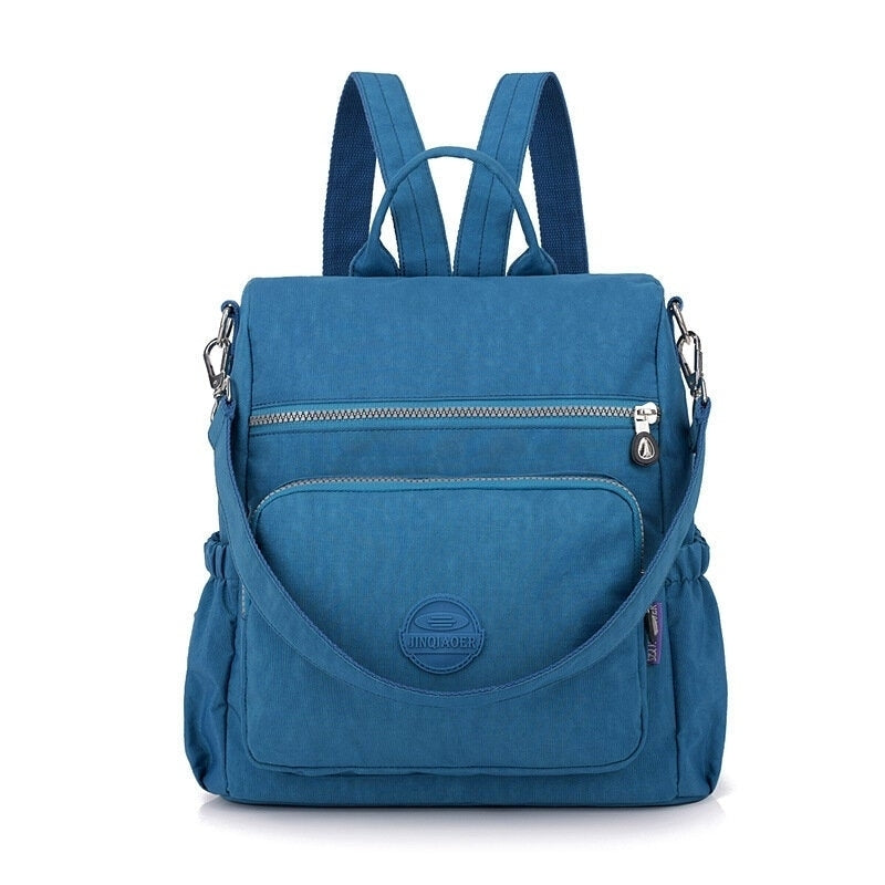 Women Multi-function Anti-Theft Waterproof Shoulder Bag Mummy Backpack Shopping Date Image 4