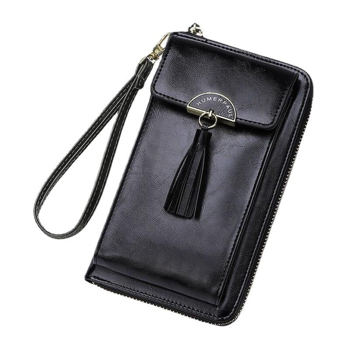 Women RFID Anti-theft Multifunction Crossbody Multi-card Slots Wallet Clutch Phone Bag Image 9