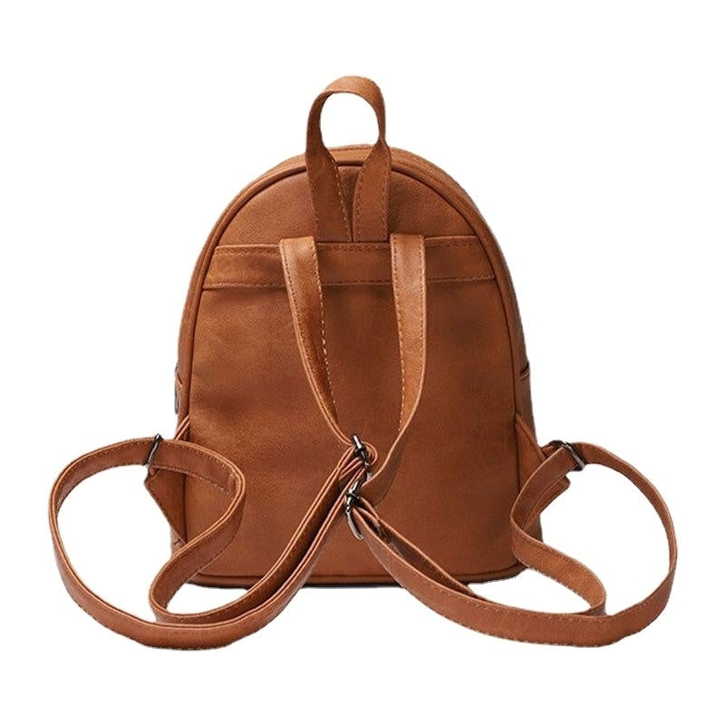 Women Waterproof Backpack Casual Travel Large Capacity Wear-resistant Shoulder Bag Image 3