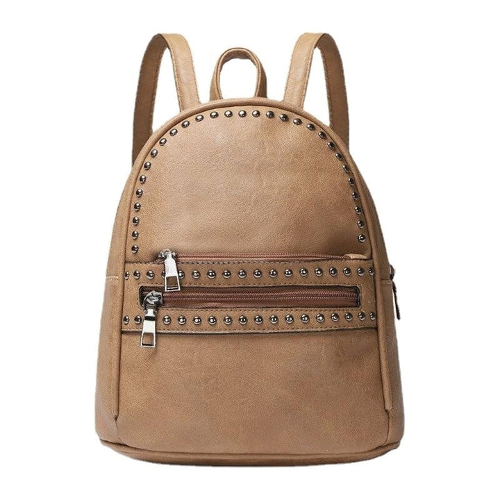 Women Waterproof Backpack Casual Travel Large Capacity Wear-resistant Shoulder Bag Image 1