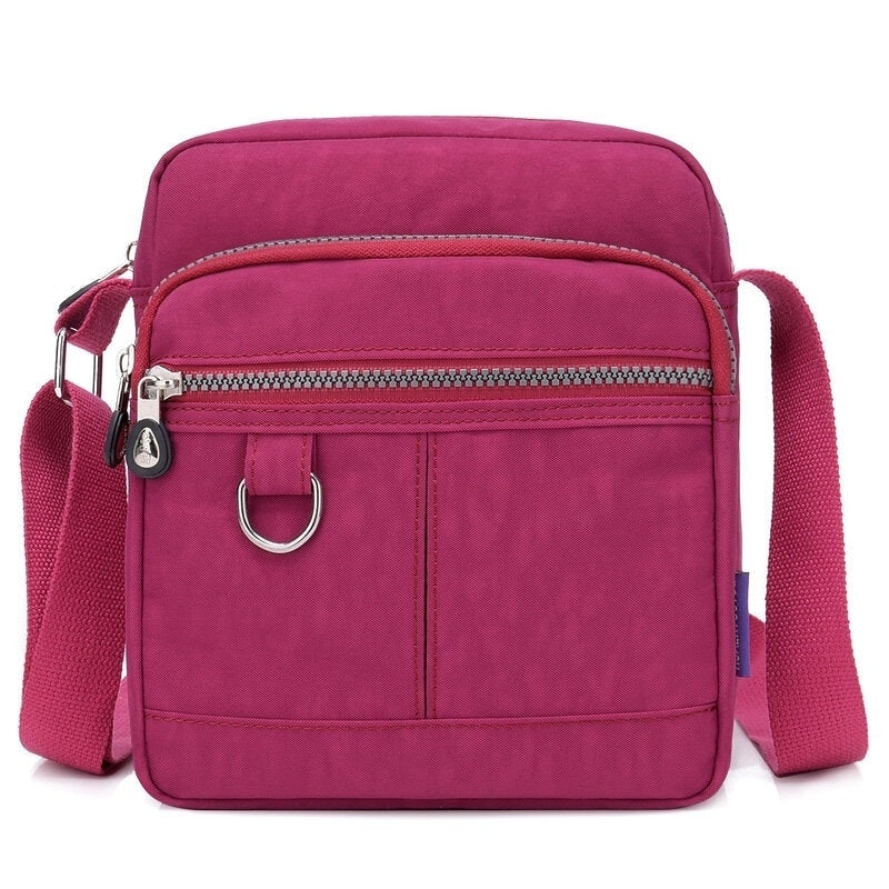 Women Waterproof Bag Card Slot Nylon Crossbody Bag Image 7