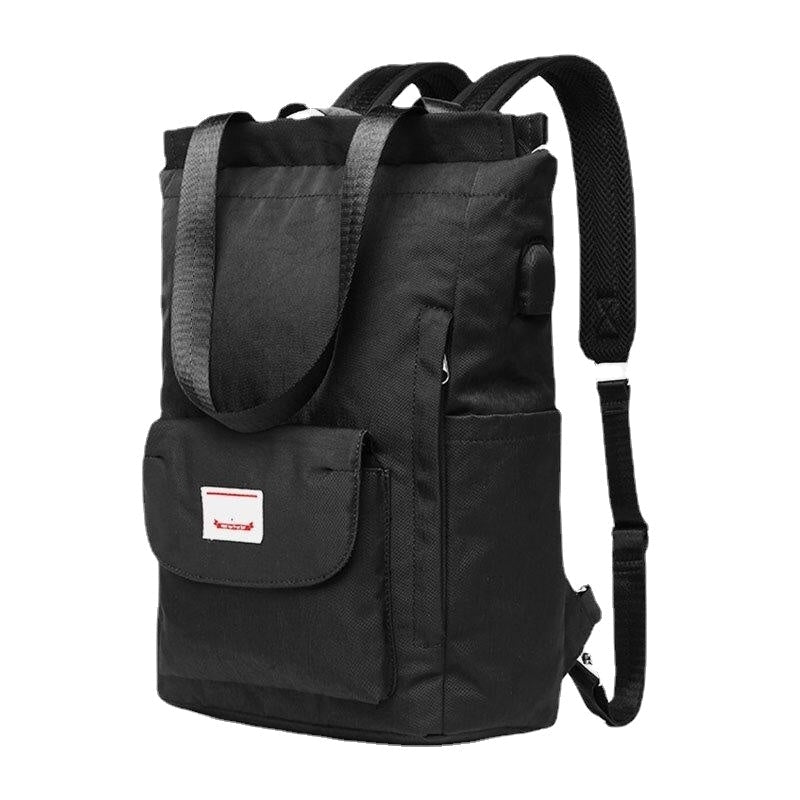 Women Waterproof Multi-carry Student School Bag Laptop Bag Backpack Image 8
