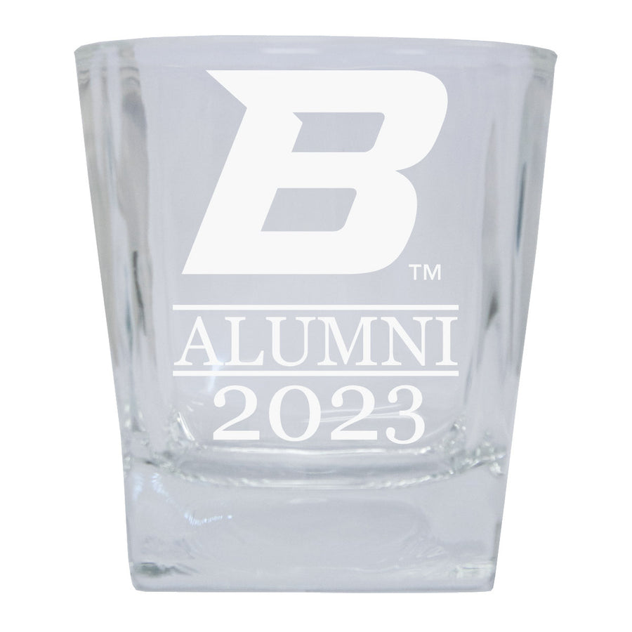 Boise State Broncos 2-Pack Alumni Elegance 10oz Etched Glass Tumbler Image 1