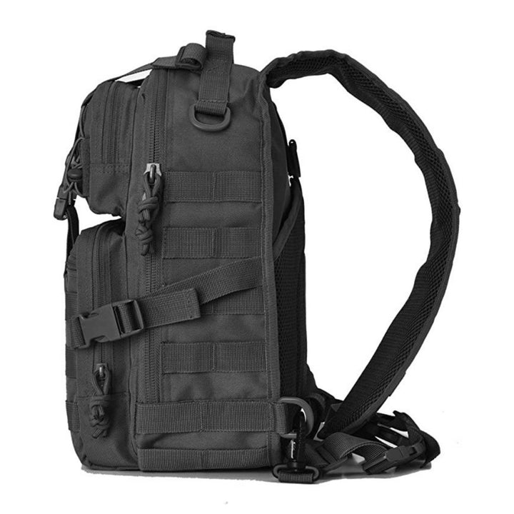 Tactical Sling Backpack 15L Molle Shoulder Bag Outdoor Camping Hiking Utility Image 10