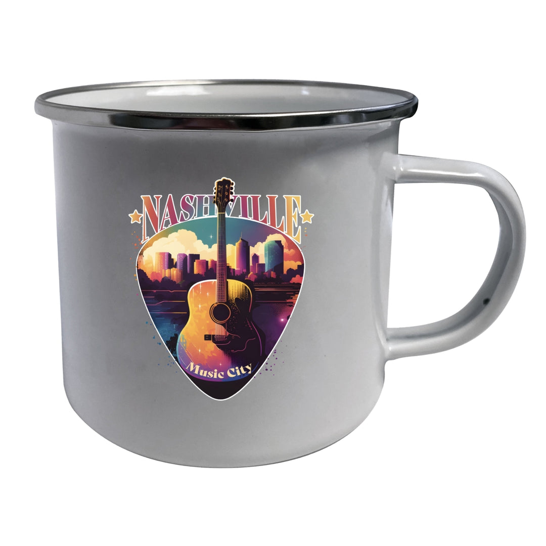 Nashville Tennessee Music City Souvenir Tin Camper Coffee Mug Image 1