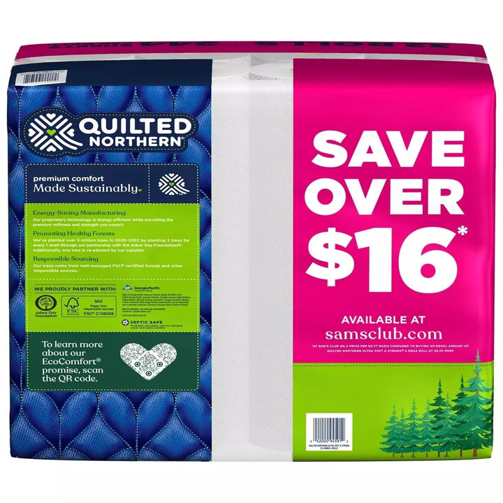 Quilted Northern Ultra Soft and Strong Toilet Paper (244 Sheets/Roll32 Rolls) Image 3