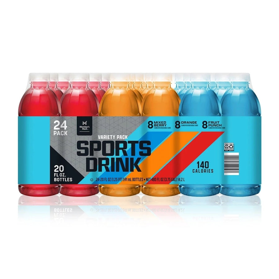 Members Mark Sports Drink Variety Pack 20 Fluid Ounce (Pack of 24) Image 1