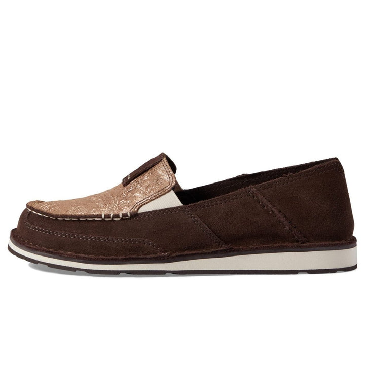 ARIAT Womens Cruiser Boat Shoe Wine Image 1