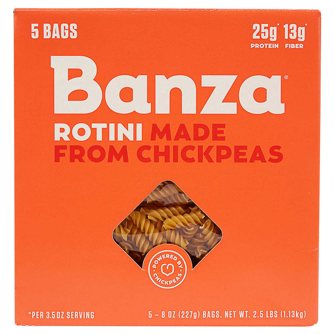 Banza Chickpea Rotini8 Ounce (Pack of 5) Image 1