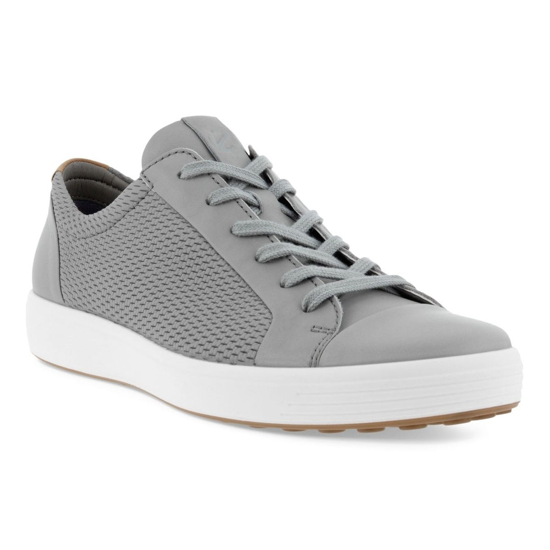 ECCO Mens Soft 7 Sneaker Wild Dove/Wild Dove - 470364-60590 WILD DOVE/WILD DOVE Image 1