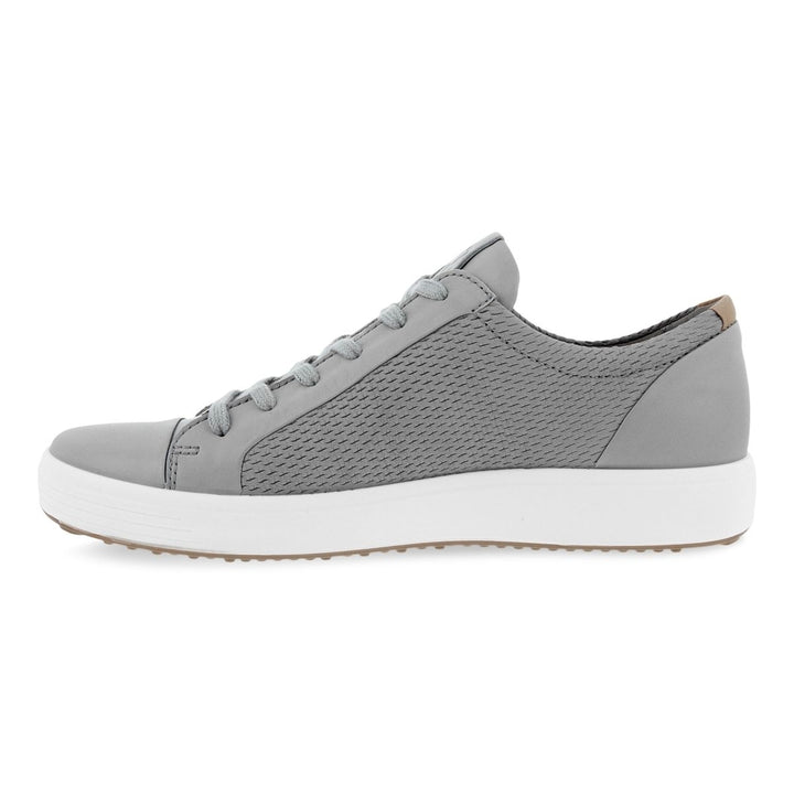 ECCO Mens Soft 7 Sneaker Wild Dove/Wild Dove - 470364-60590 WILD DOVE/WILD DOVE Image 3