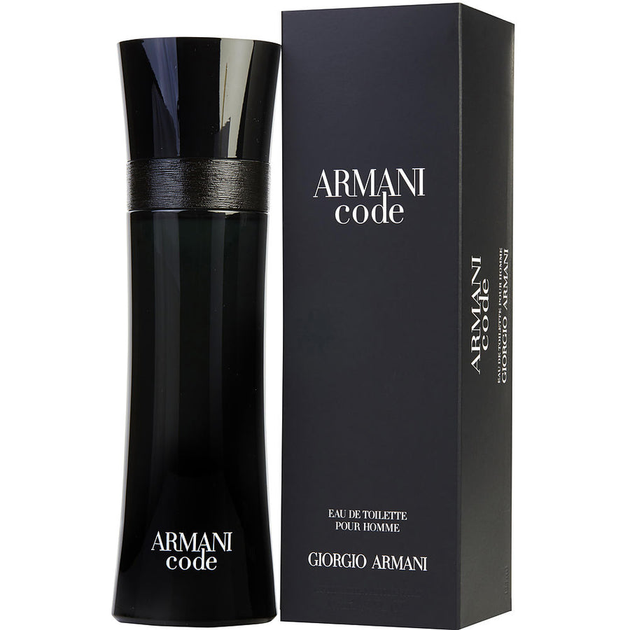 Armani Code 2.5 Oz EDT Cologne Spray for Men Bergamot Olive Flower Guaiac Wood Image 1