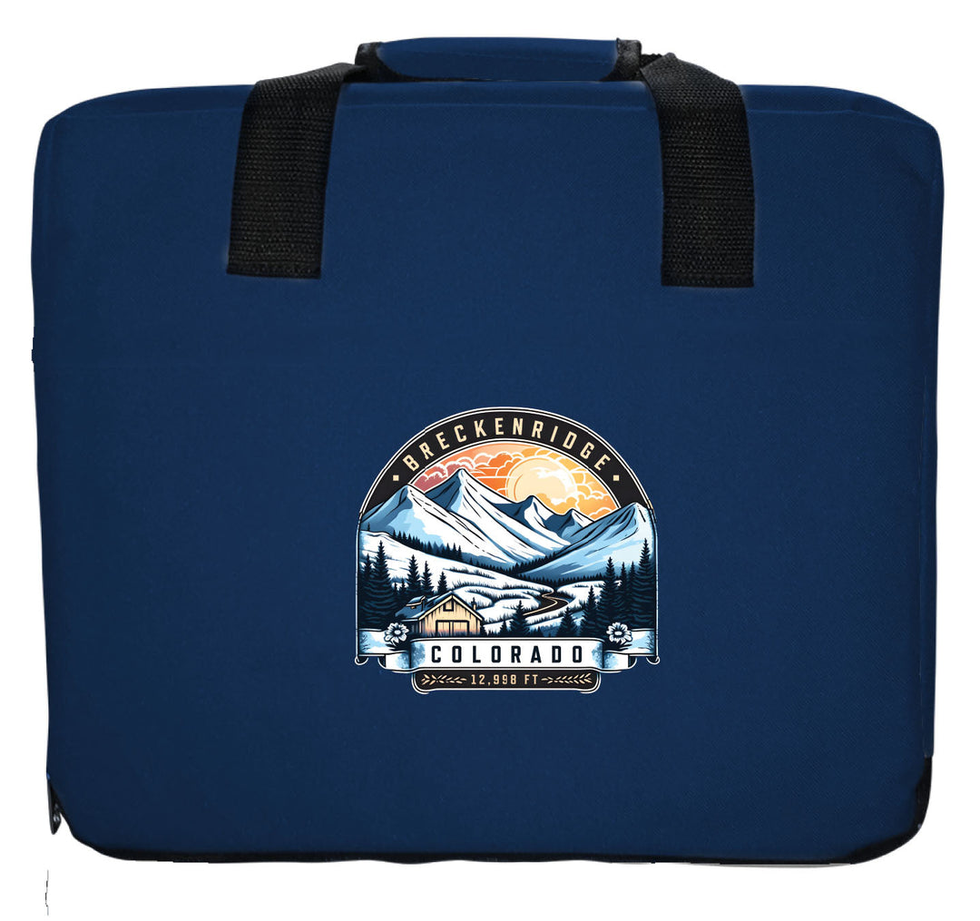 Breckenridge Colorado Souvenir Destination Seat Cushion Image 4