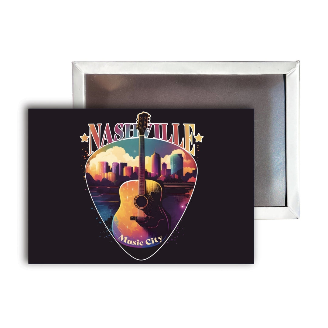 Nashville Tennessee Music City Souvenir Refrigerator Magnet 2.5"X3.5" Approximately Image 1