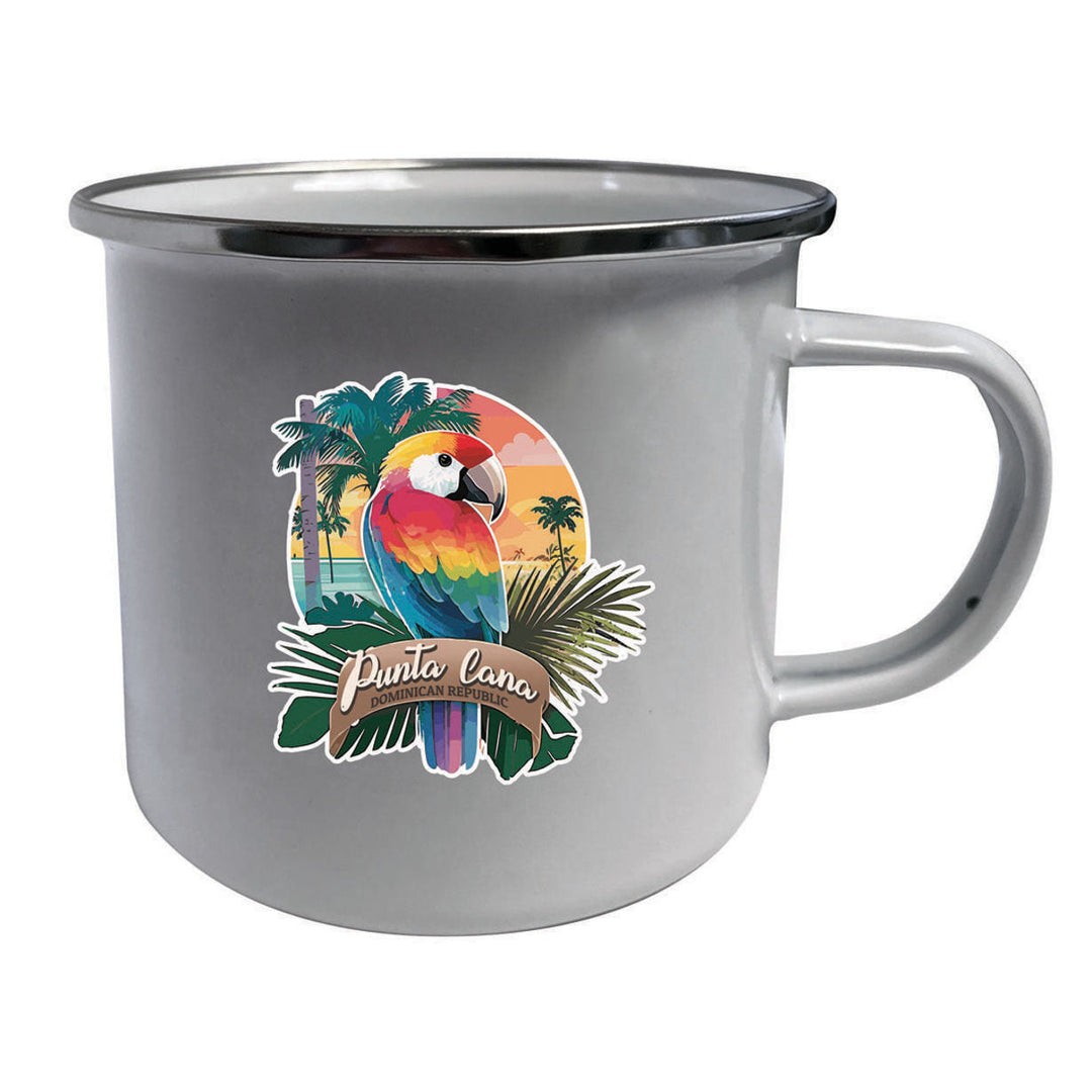 Punta Cana Dominican Republic Souvenir 12oz Tin Camper Coffee Mug Image 2