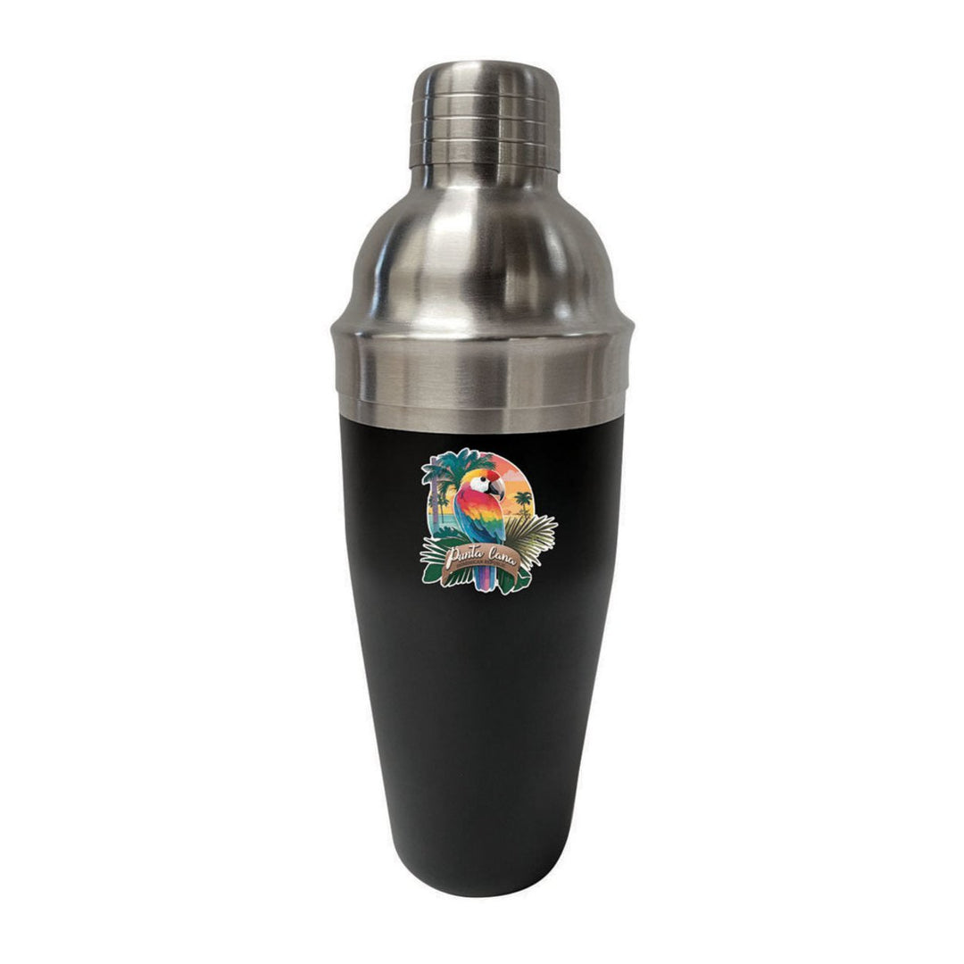 Punta Cana Dominican Republic Souvenir 24 oz Stainless Steel Cocktail Shaker Image 4