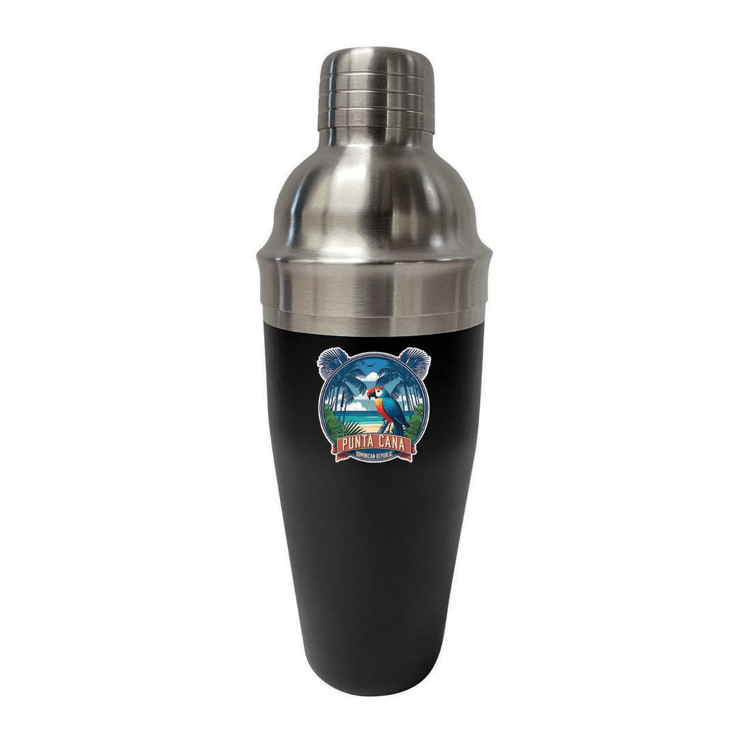 Punta Cana Dominican Republic Souvenir 24 oz Stainless Steel Cocktail Shaker Image 4