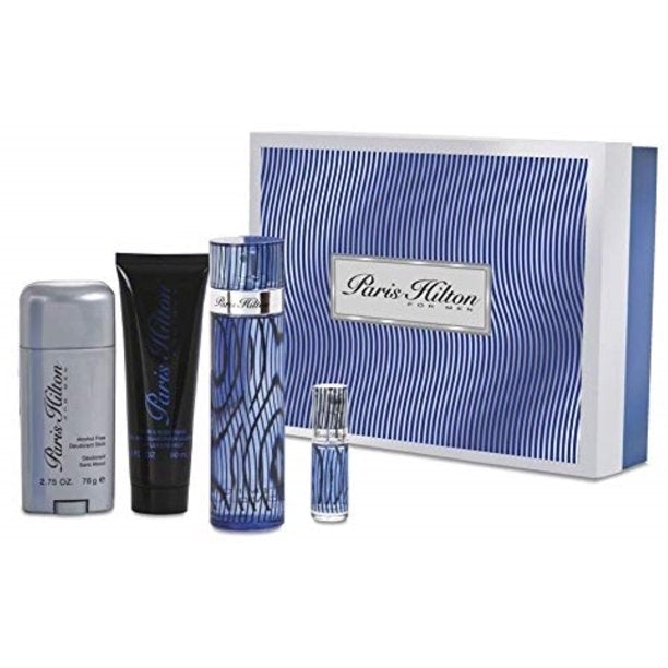 GIFT/SET PARIS HILTON 4 PCS.  3.4 FL By PARLUX For Men Image 1