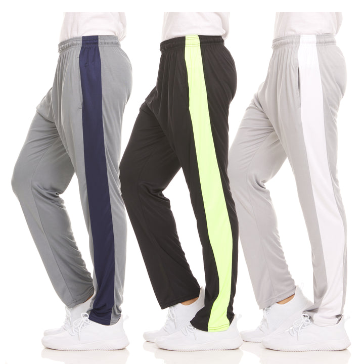 DARESAY Dry-Fit Sweatpants for Men 3 Packs Quick-Dry Comfortable Polyester Image 4