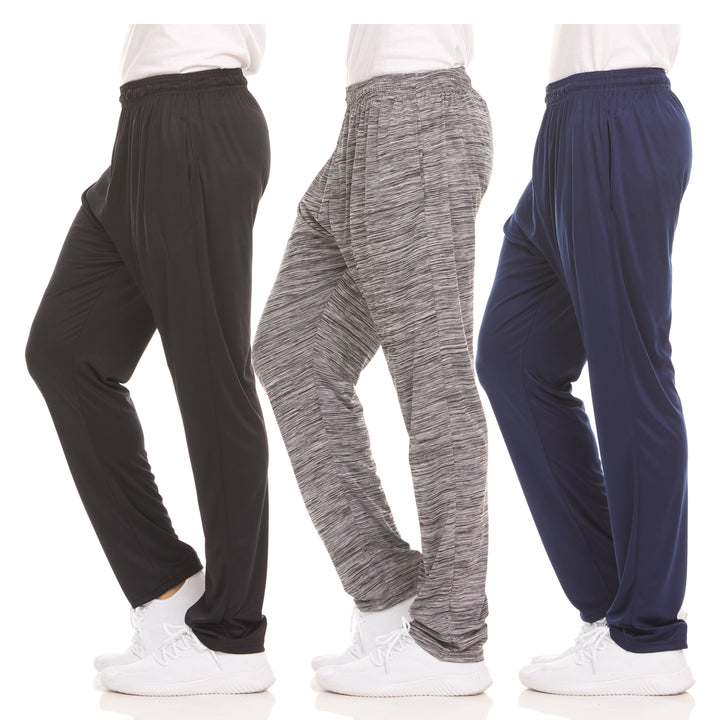 DARESAY Dry-Fit Sweatpants for Men 3 Packs Quick-Dry Comfortable Polyester Image 7