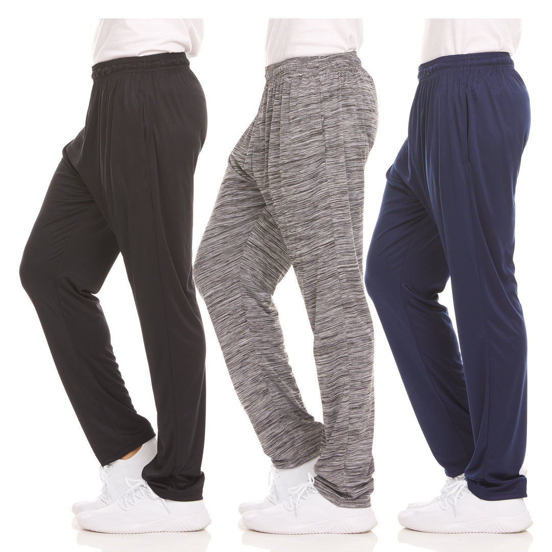 DARESAY Dry-Fit Sweatpants for Men 3 Packs Quick-Dry Comfortable Polyester Image 1