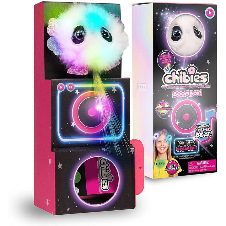 Chibies Boom Box Ava Panda Interactive with Music Glows Lights WOW! Stuff Image 1