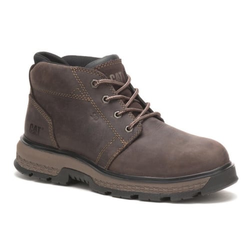 Cat Footwear Mens Exposition 4.5" at Sd Construction Boot DEMITASE Image 1