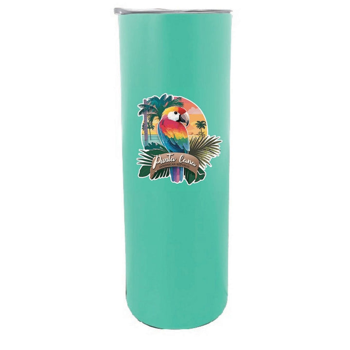 Punta Cana Dominican Republic Souvenir 20 oz Insulated Stainless Steel Skinny Tumbler Image 6