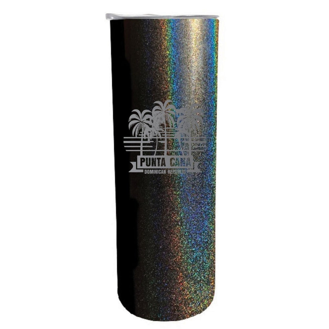 Punta Cana Dominican Republic Souvenir 20 oz Insulated Stainless Steel Skinny Tumbler Etched Image 4