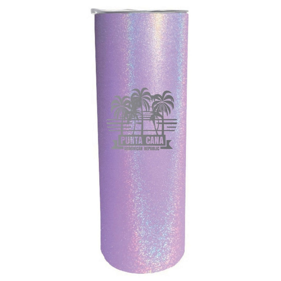 Punta Cana Dominican Republic Souvenir 20 oz Insulated Stainless Steel Skinny Tumbler Etched Image 1
