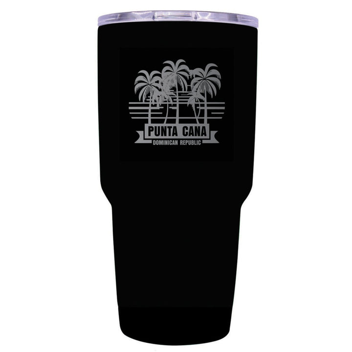 Punta Cana Dominican Republic Souvenir 24 oz Insulated Stainless Steel Tumbler Etched Image 1