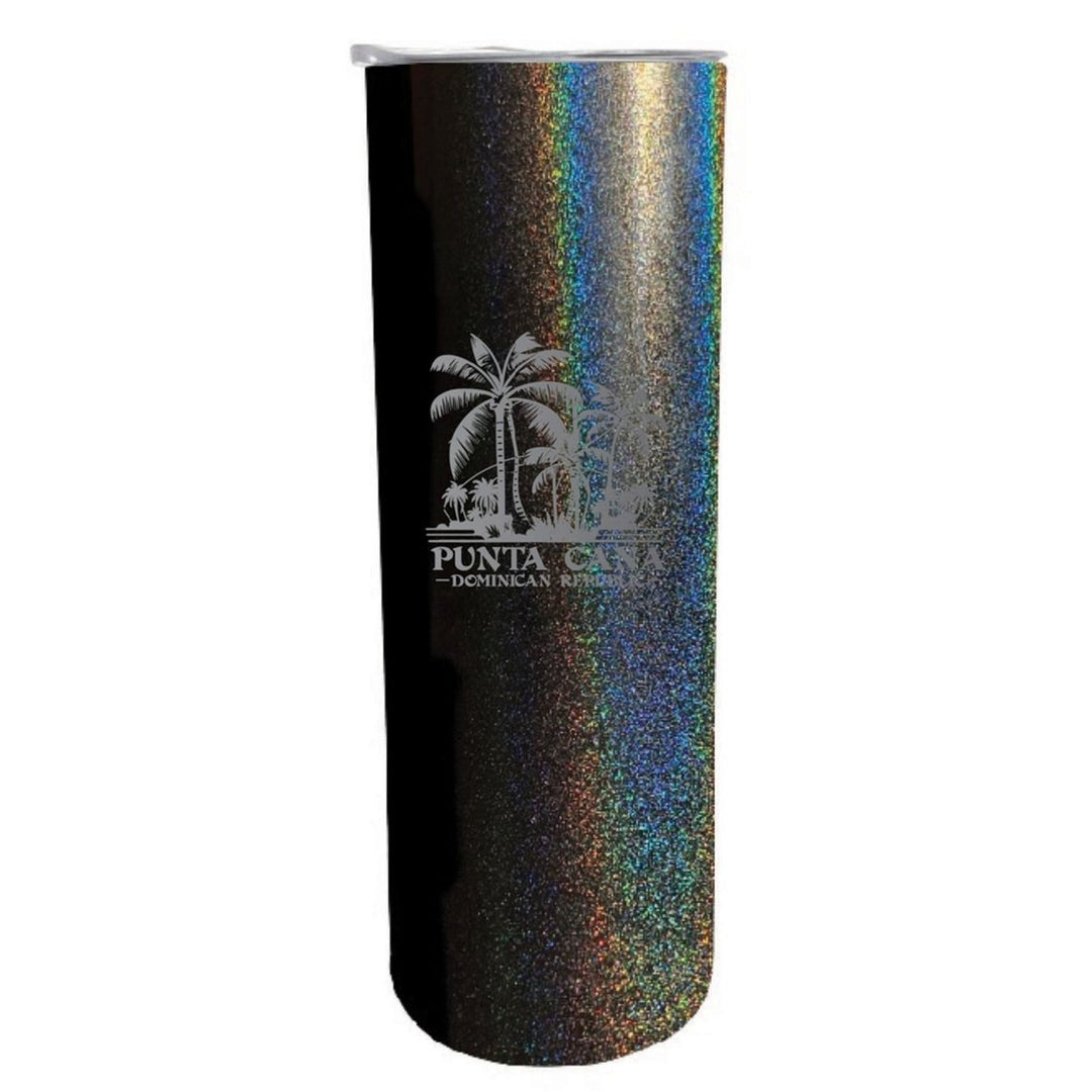 Punta Cana Dominican Republic Souvenir 20 oz Insulated Stainless Steel Skinny Tumbler Etched Image 10