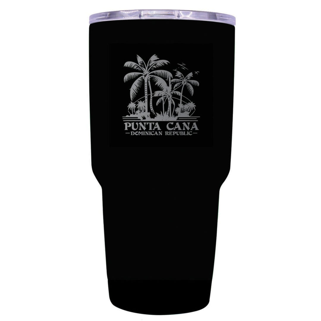 Punta Cana Dominican Republic Souvenir 24 oz Insulated Stainless Steel Tumbler Etched Image 4