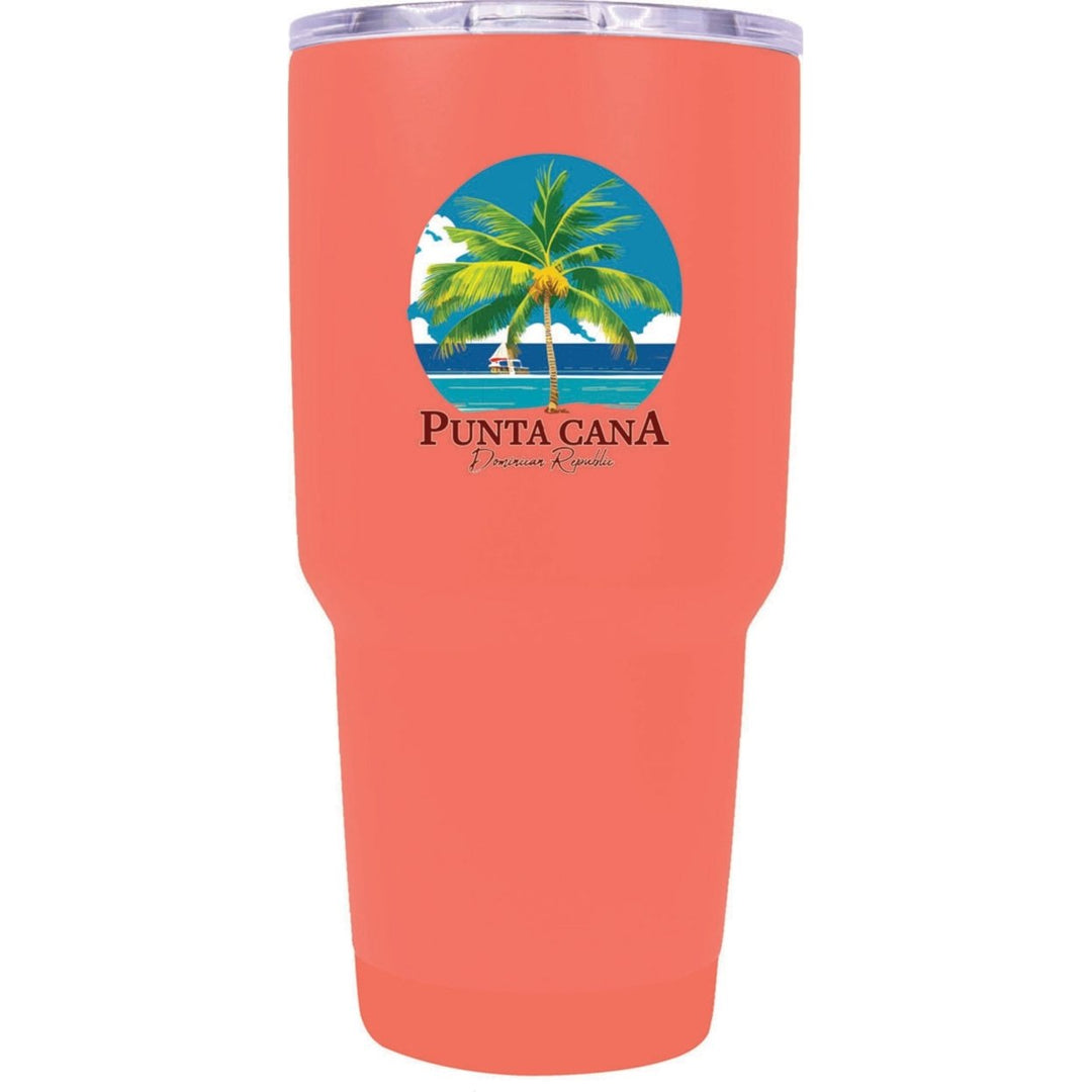 Punta Cana Dominican Republic Souvenir 24 oz Insulated Stainless Steel Tumbler Image 4