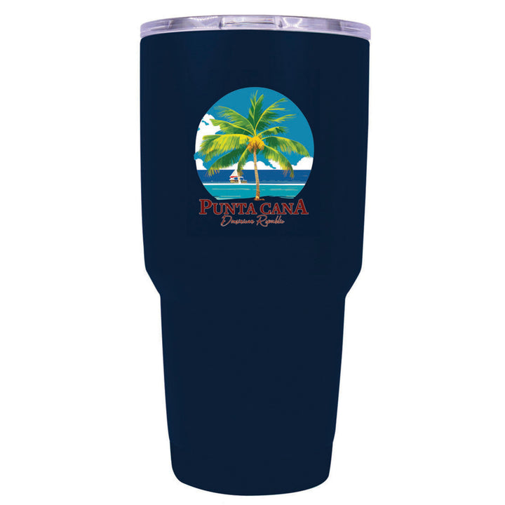 Punta Cana Dominican Republic Souvenir 24 oz Insulated Stainless Steel Tumbler Image 6