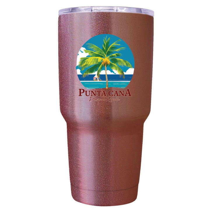 Punta Cana Dominican Republic Souvenir 24 oz Insulated Stainless Steel Tumbler Image 8