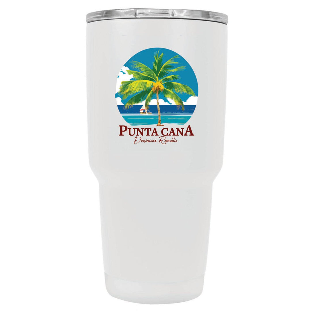 Punta Cana Dominican Republic Souvenir 24 oz Insulated Stainless Steel Tumbler Image 9