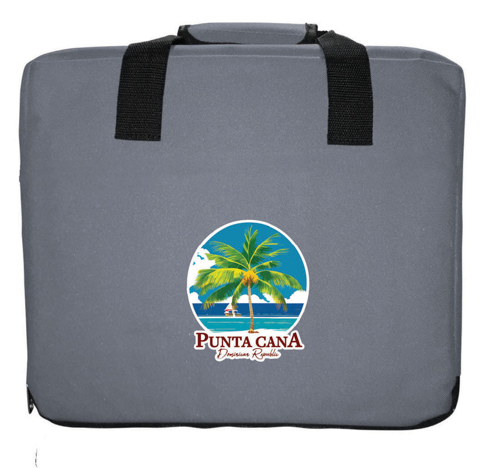 Punta Cana Dominican Republic Souvenir Destination Seat Cushion Image 2