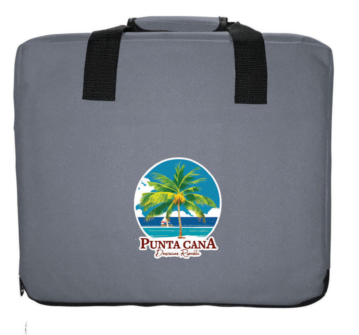 Punta Cana Dominican Republic Souvenir Destination Seat Cushion Image 2