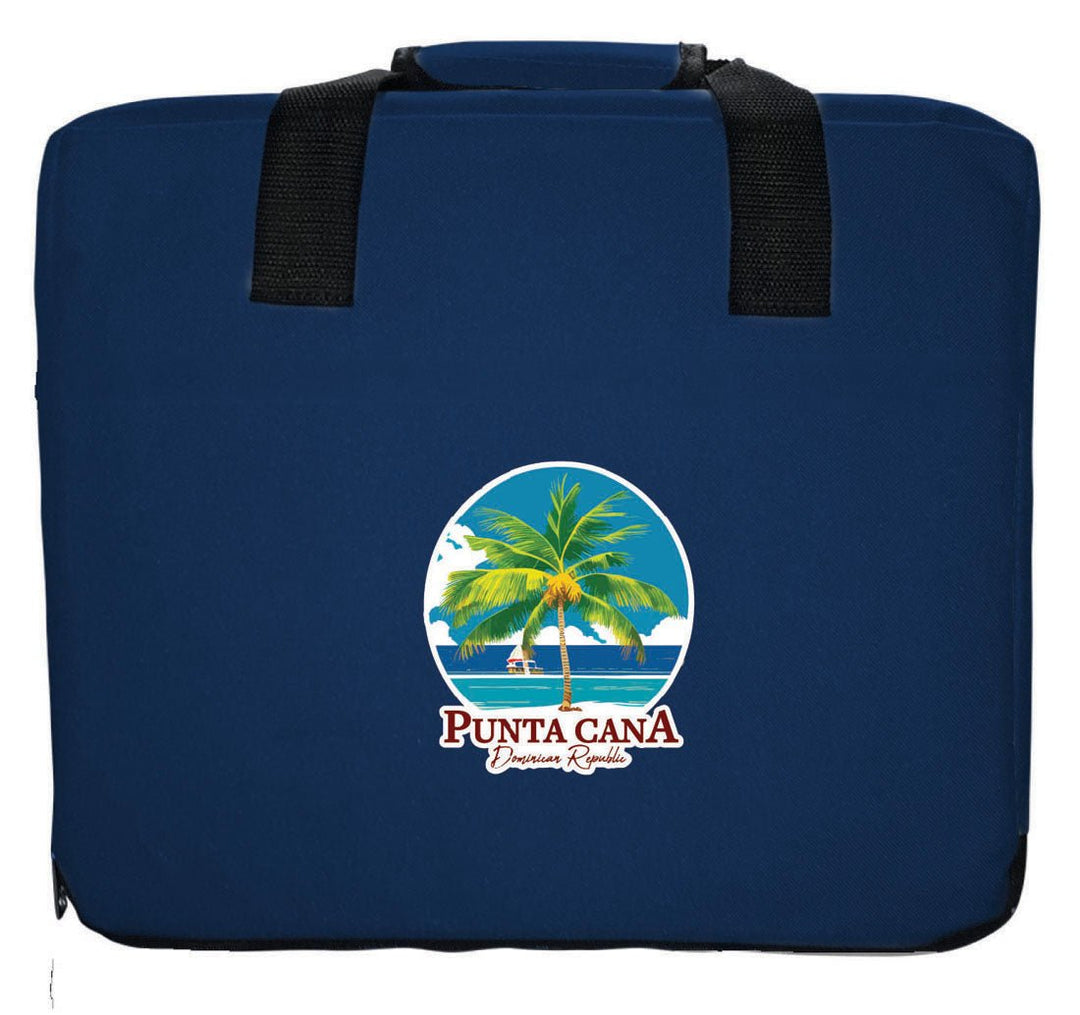 Punta Cana Dominican Republic Souvenir Destination Seat Cushion Image 1