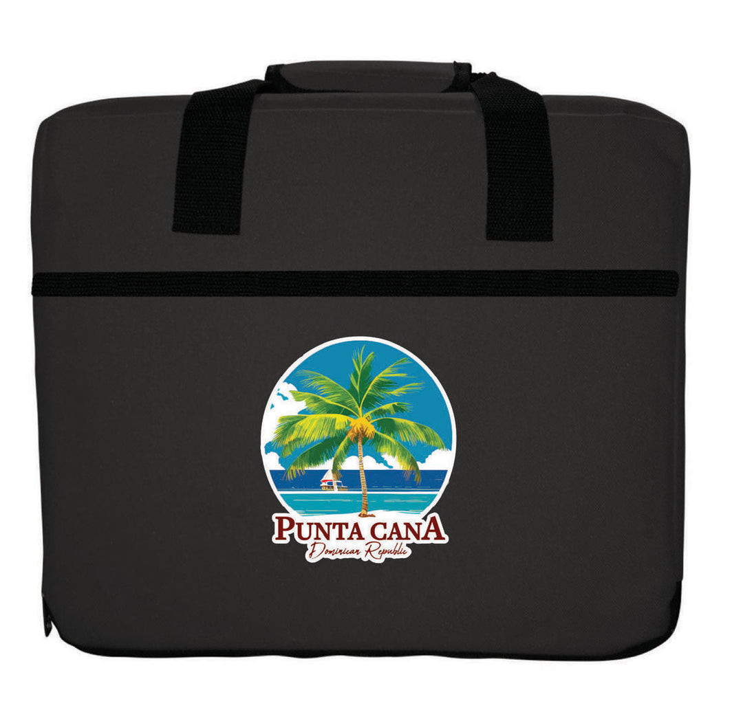 Punta Cana Dominican Republic Souvenir Destination Seat Cushion Image 4