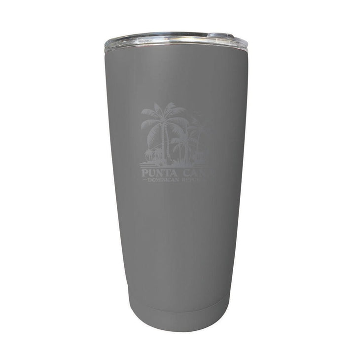 Punta Cana Dominican Republic Souvenir 16 oz Stainless Steel Insulated Tumbler Etched Image 6