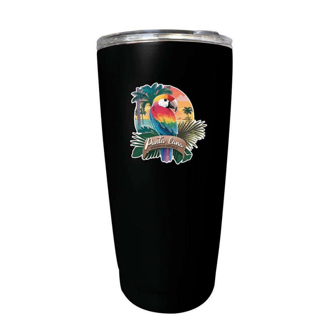 Punta Cana Dominican Republic Souvenir 16 oz Stainless Steel Insulated Tumbler Image 10